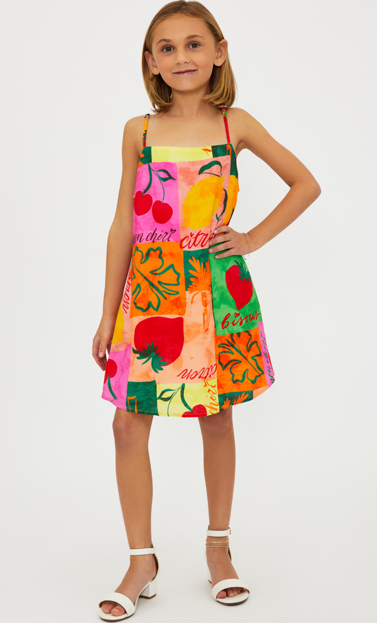 Little Tayla Dress- Fruit Market