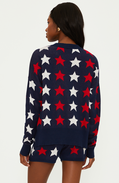 Callie Sweater - Americana Stars