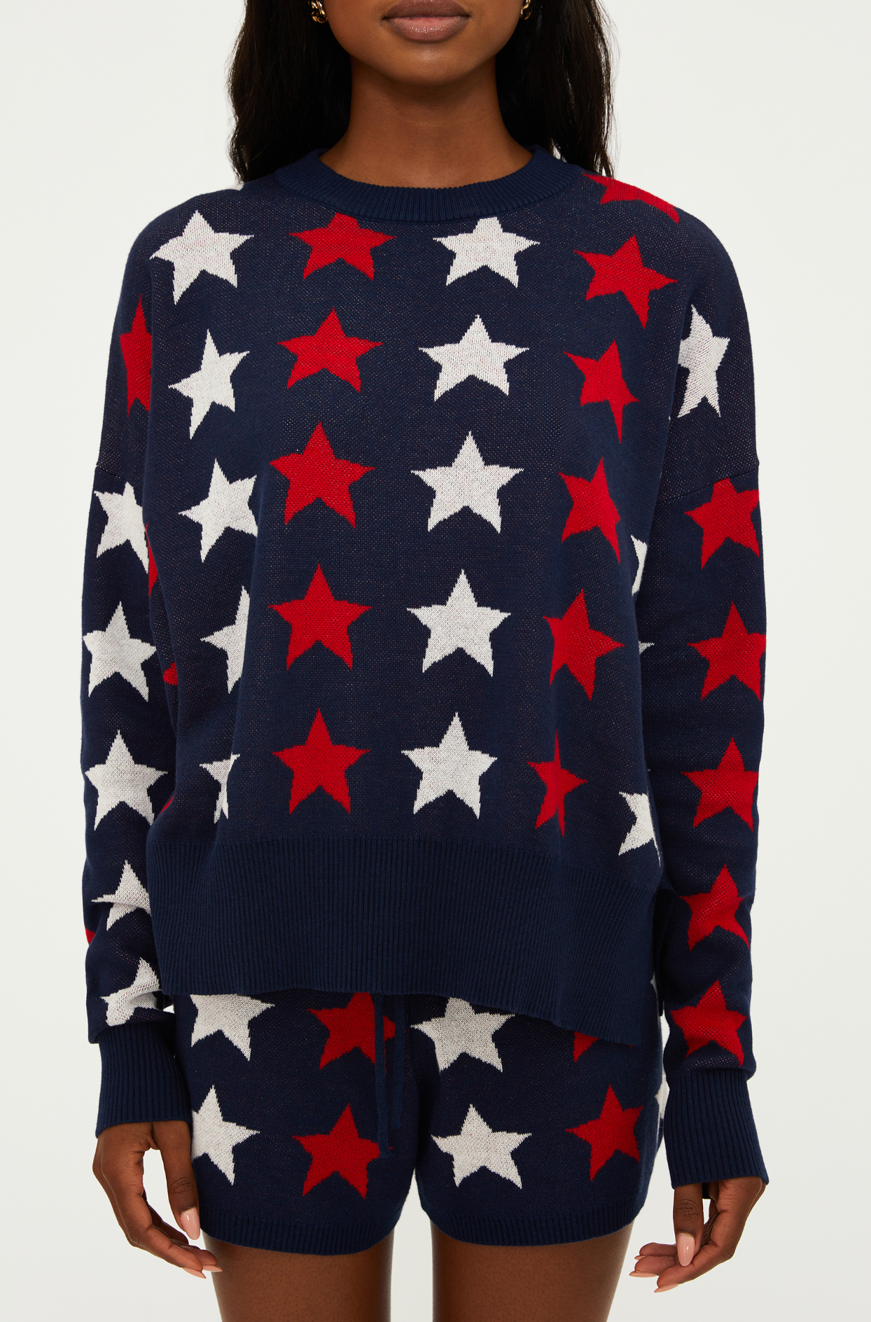 Callie Sweater - Americana Stars