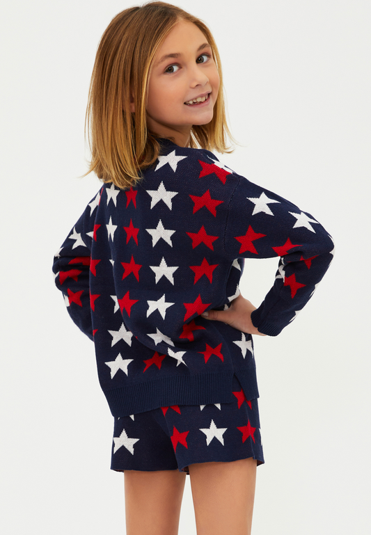 Little Balboa Short - Americana Stars