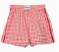 Red Plaid Boxer Shorts