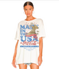 Coca Cola USA Banner Oversized Tee