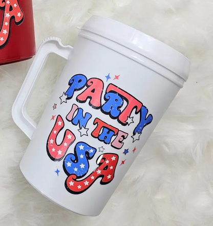 "Party in the USA" Mega Mug 34oz
