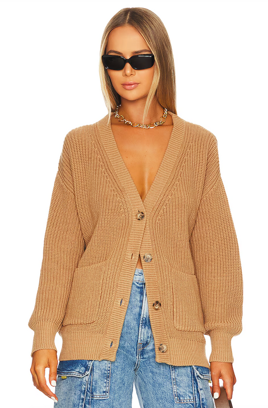The Cardigan-  Camel