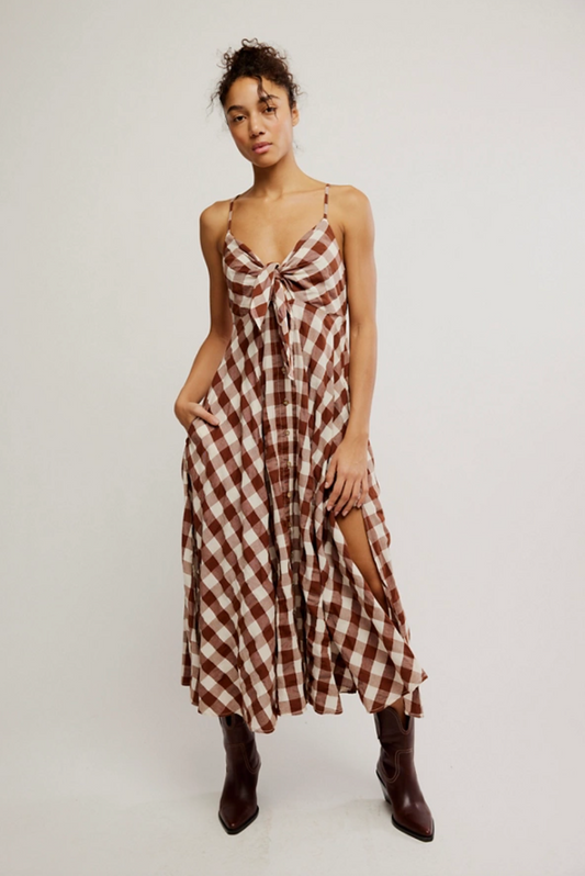 Via Midi Dress
