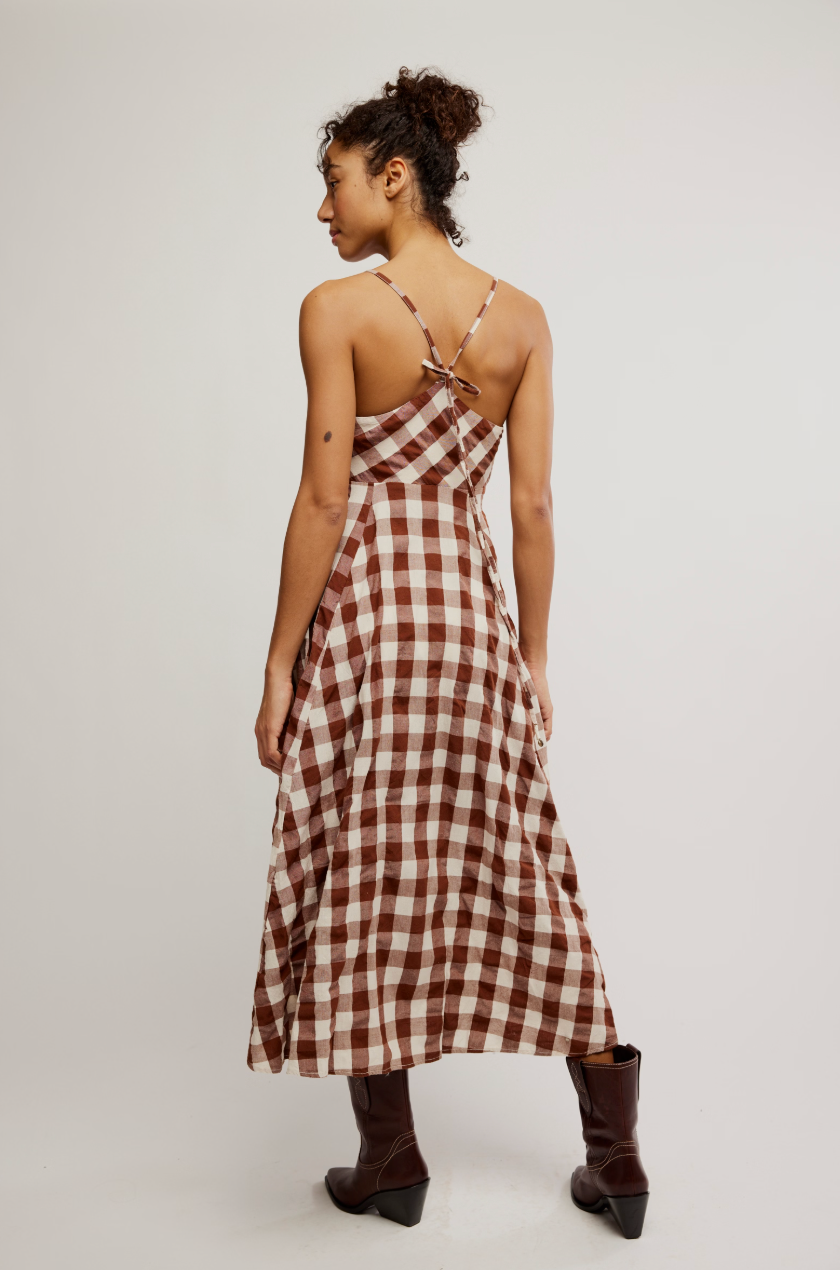 Via Midi Dress