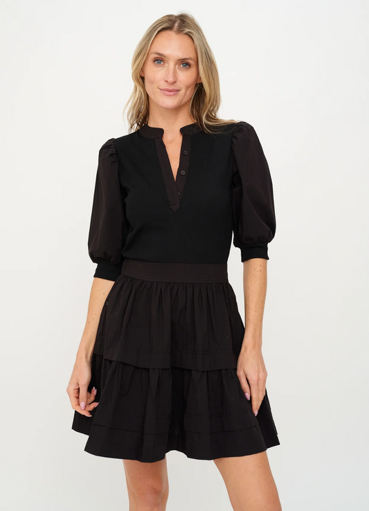 Annabelle Mixed Media Dress