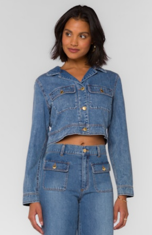 Mateo Denim Shirt Jacket