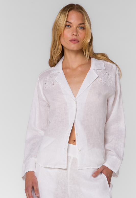 Lyon Embroidered Top