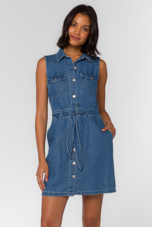 Palmira Denim Dress