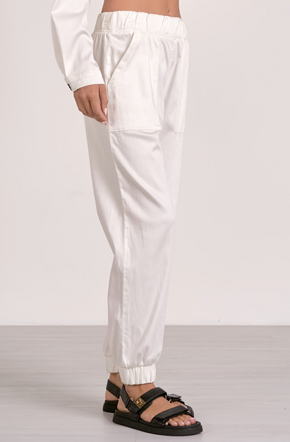 Cargo Jogger Pant, Pearly White