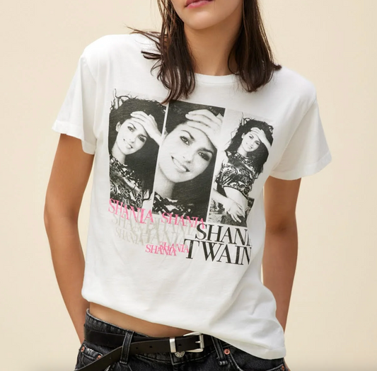 Shania Twain Repeated Solo Tee