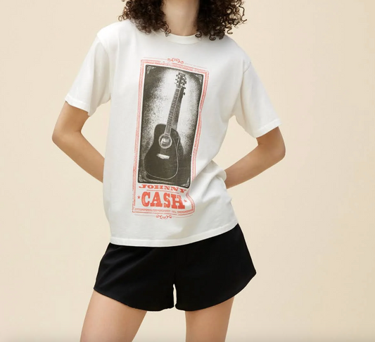 Johnny Cash Guitar Weekend Tee
