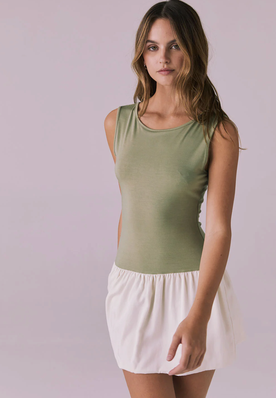 Lou Mini Dress - Meadow