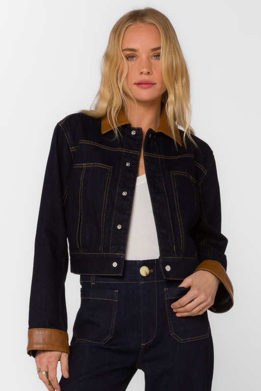Delphia Denim Jacket, Polished Prep