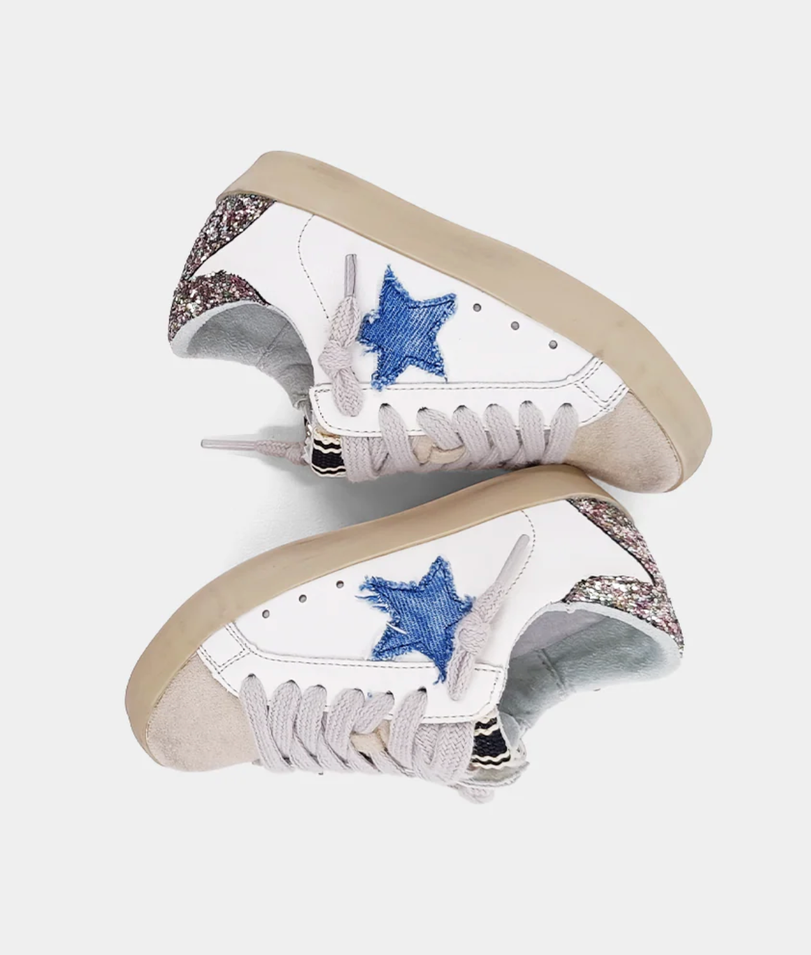 Paula Toddler Sneakers - Tie Dye Denim