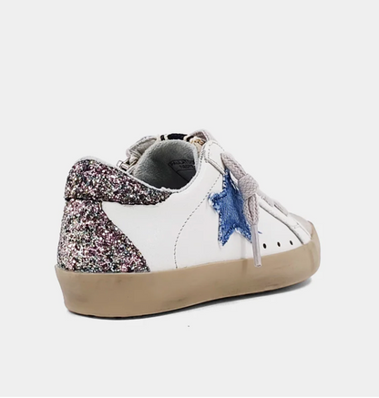 Paula Toddler Sneakers - Tie Dye Denim