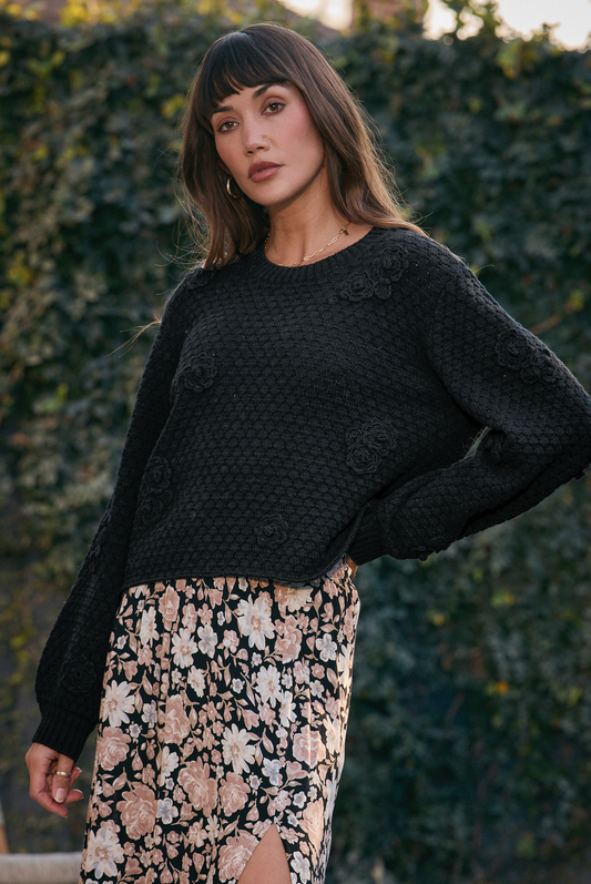Aven Sweater, Black