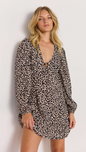 Elka Long Sleeve Mini Dress, Floral