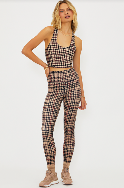 Piper Legging, Midnight Houndstooth