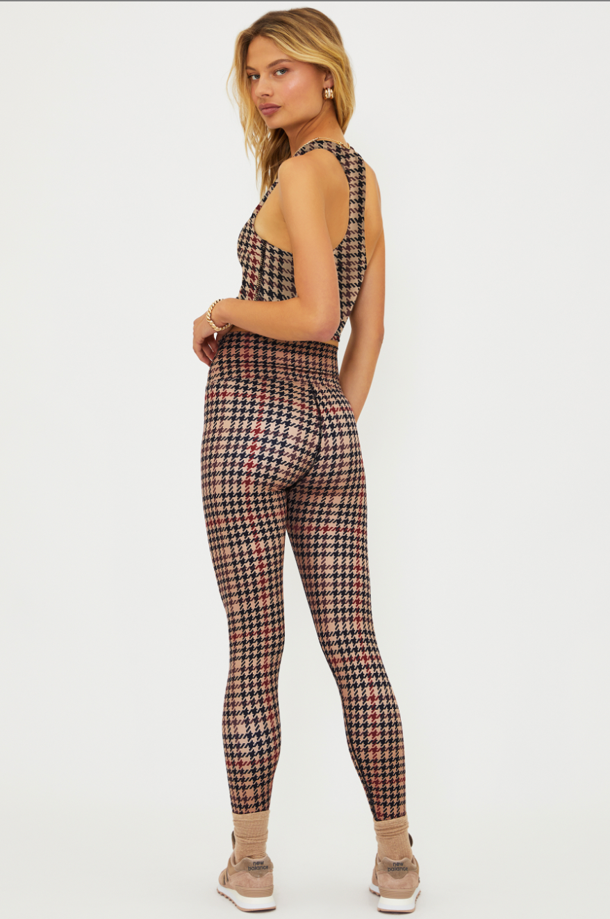 Piper Legging, Midnight Houndstooth