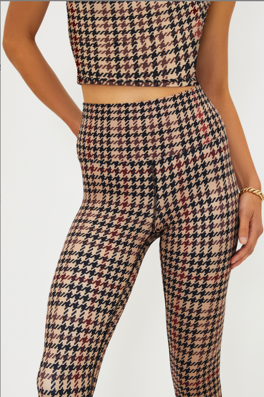 Piper Legging, Midnight Houndstooth