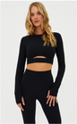 Francine Top Waffle, Black