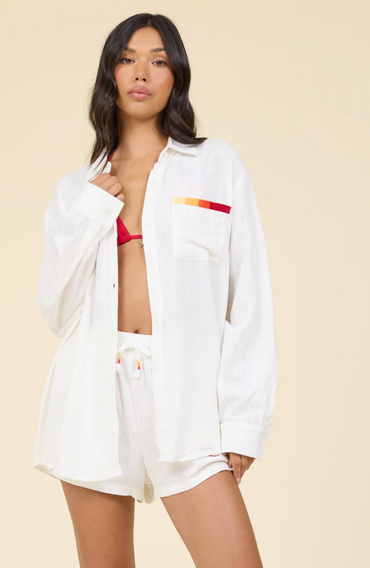 ombre button down