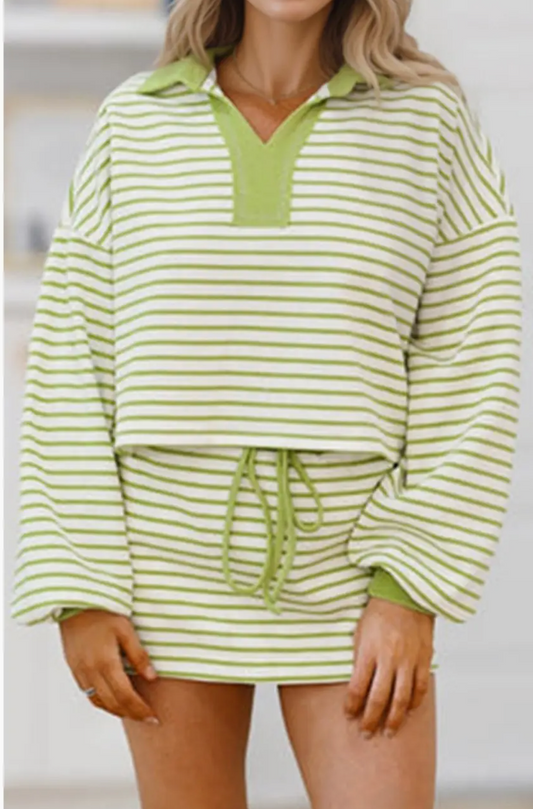 Missy Pullerover & Skirt Set