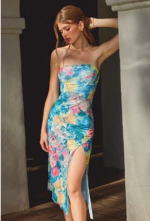 Cerulean Garden Dress