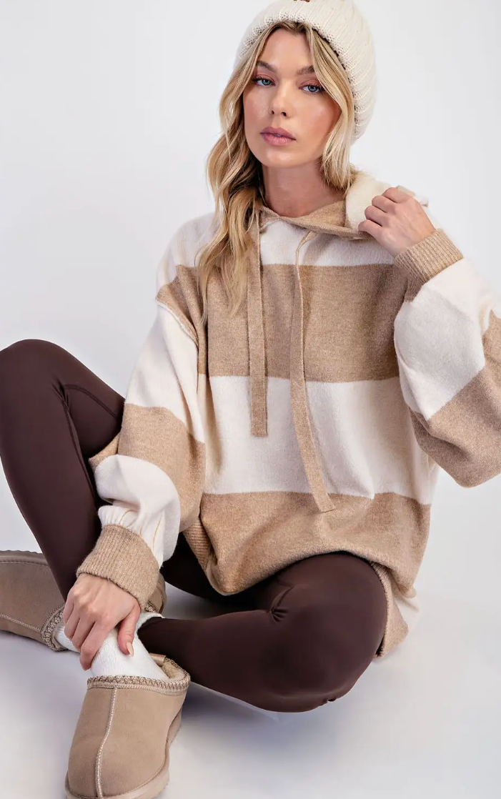 Striped Oversized Sweater