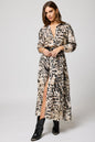 The Tiered Shirt Maxi Dress Safari