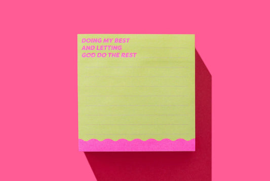 Doing My Best Sticky Notes