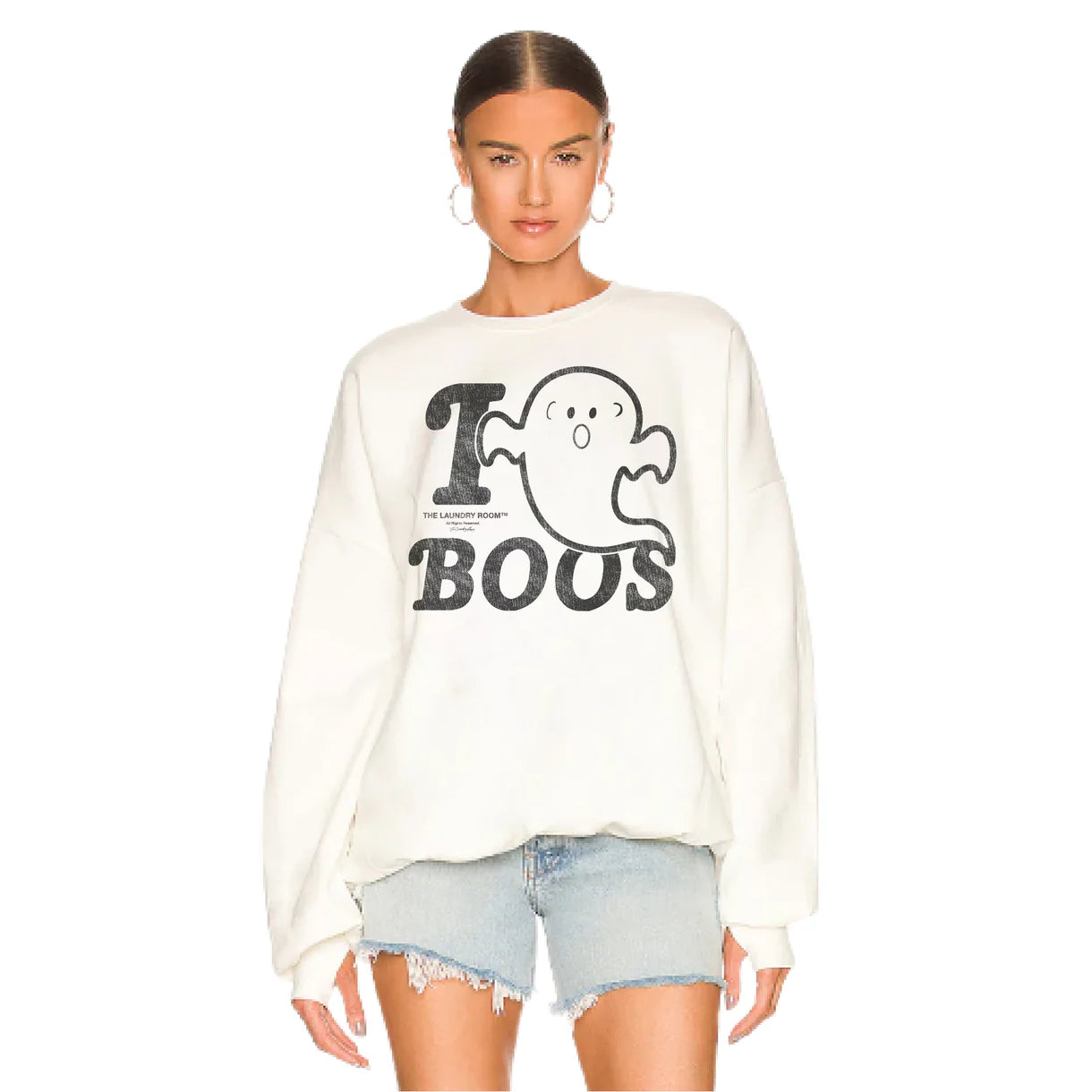I Boos Jump Jumper Crewneck