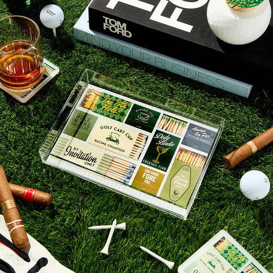 Golf Matchbook Tray - Small
