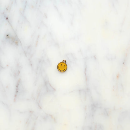 Little Stacks Charms, Yellow Smiley