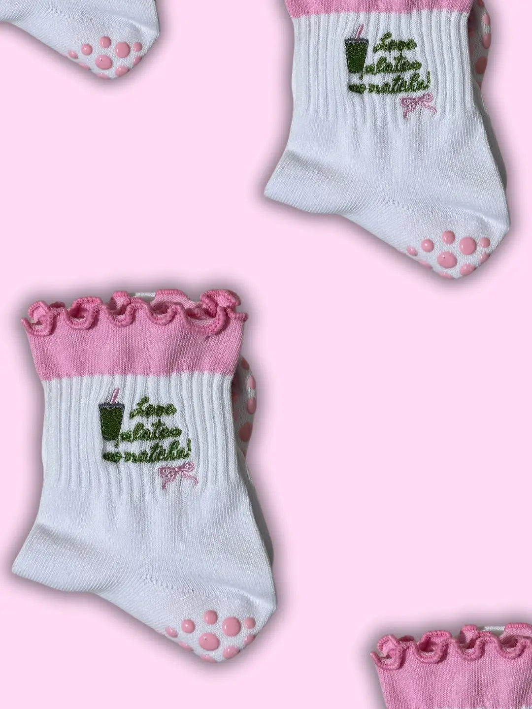 Matcha Pilates Socks