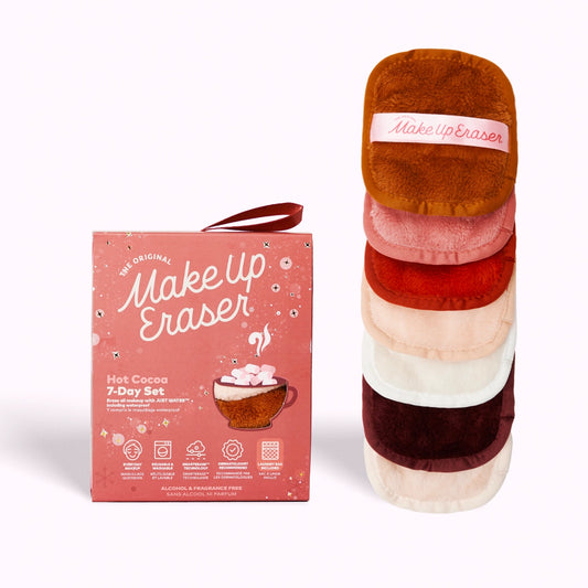 Hot Cocoa 7 Day Make Up Eraser Set
