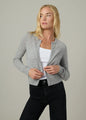 The Dani Cashmere Cardigan, Heather Grey