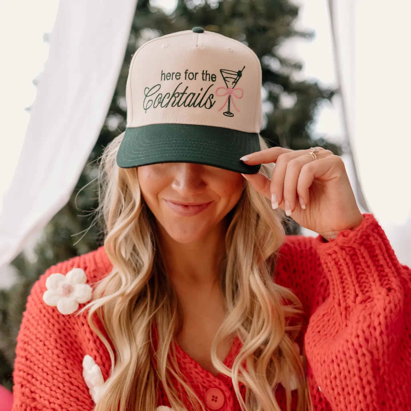Here For The Cocktails Hat