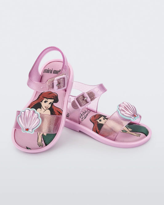 Kids Disney Mar Sandal, pink/glitter (Ariel)