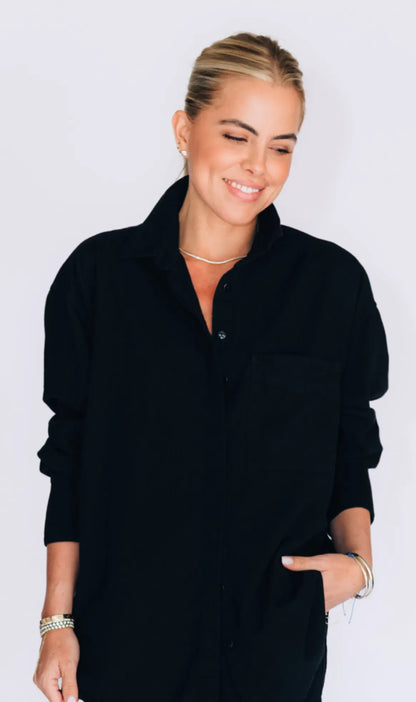 Dallas Oversized Button Down