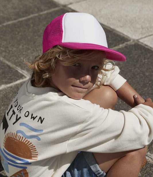 Kids Snapback Trucker Cap