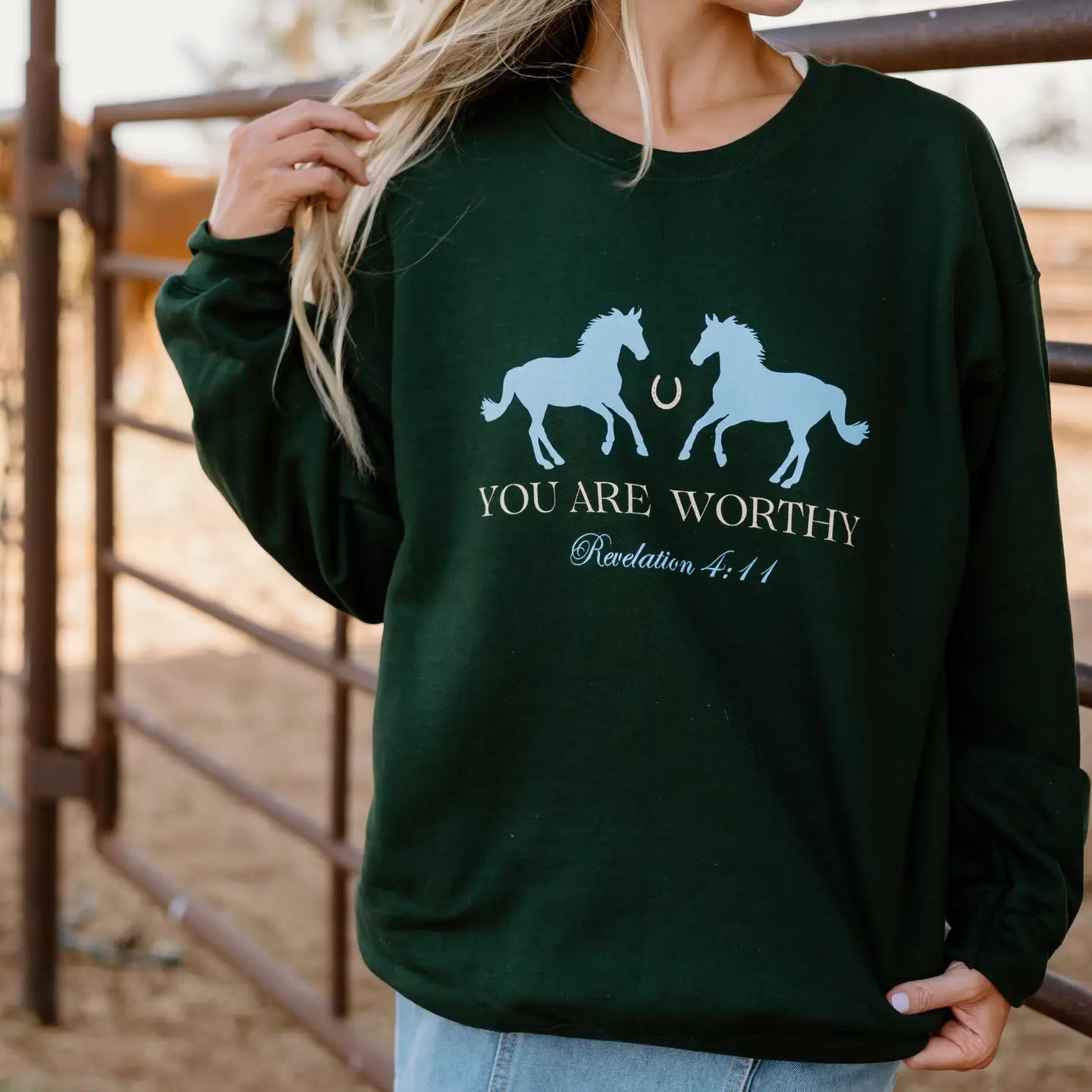 You Are Worthy Sweatshirt