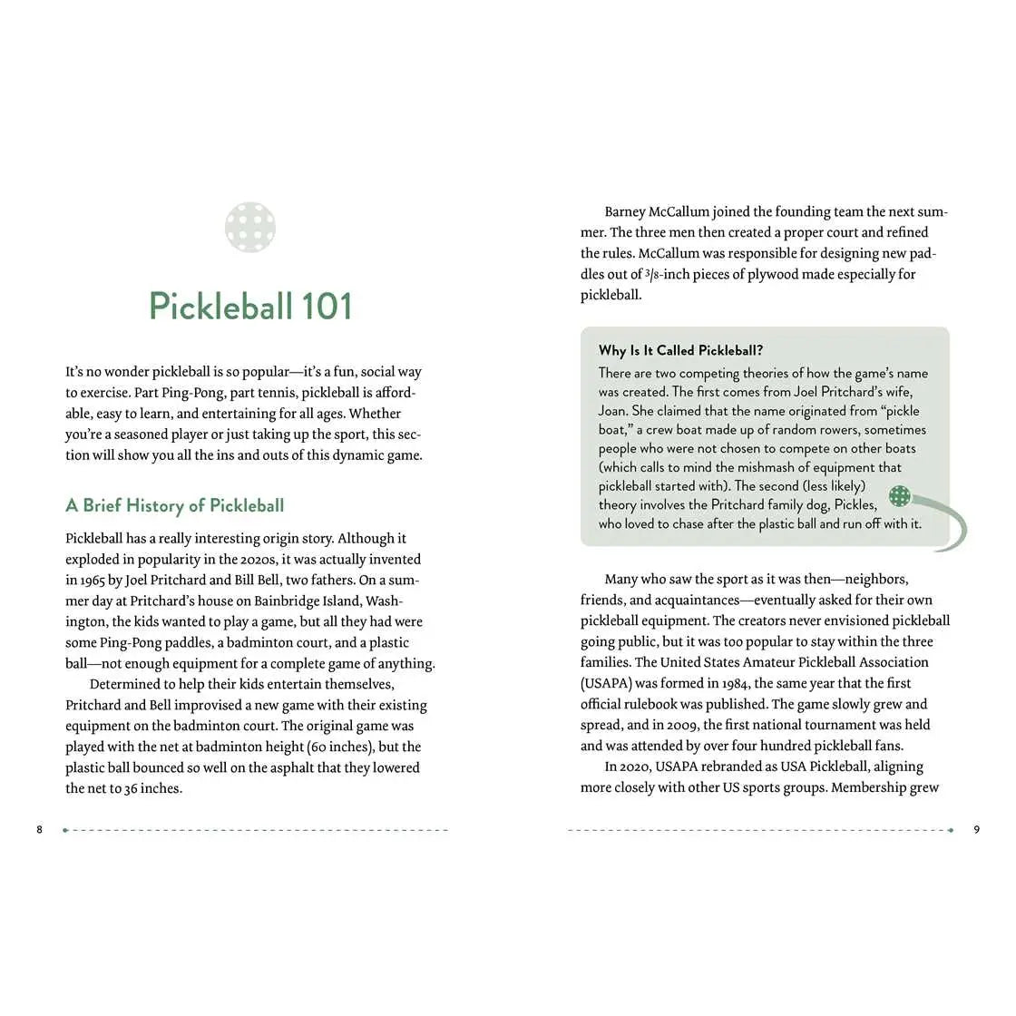Pickleball Match Tracker Book