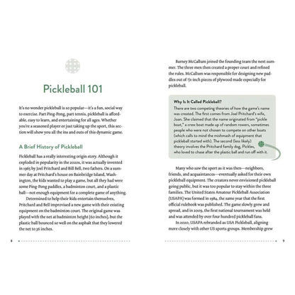 Pickleball Match Tracker Book