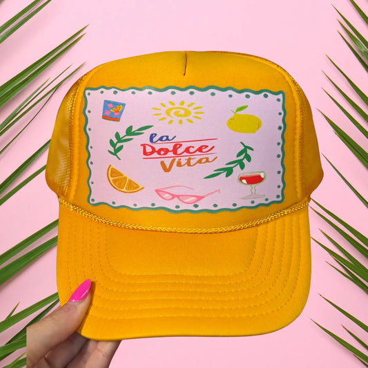 La Dolce Vita Trucker Hat