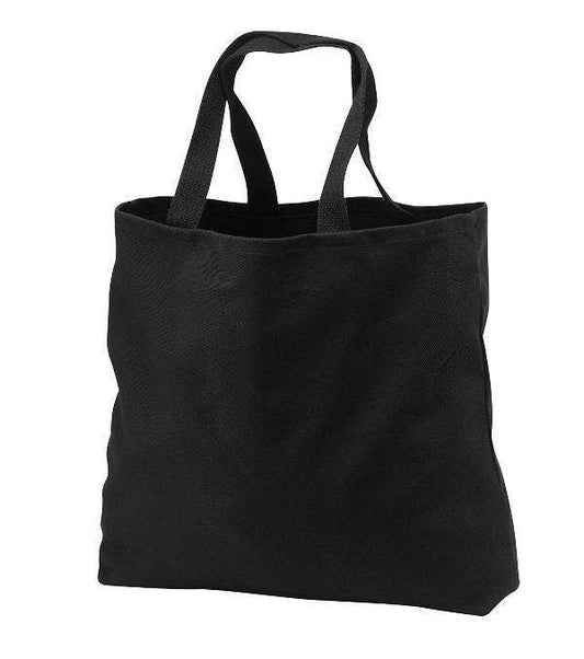 Black Denim Tote Bag