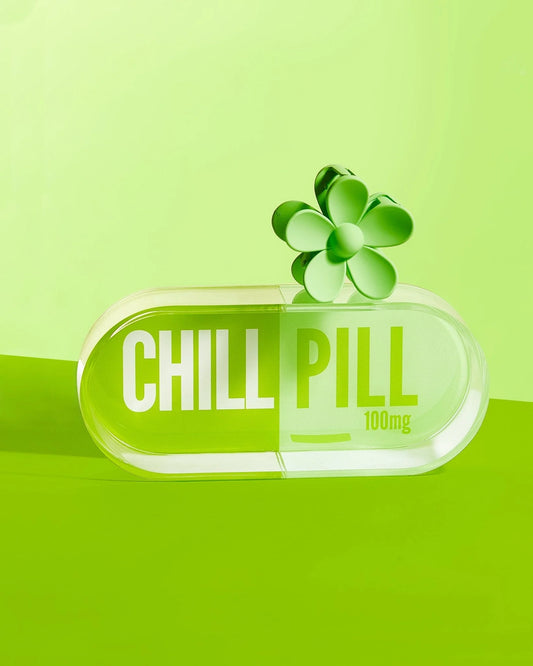 Chill Pill Trinket Tray, green