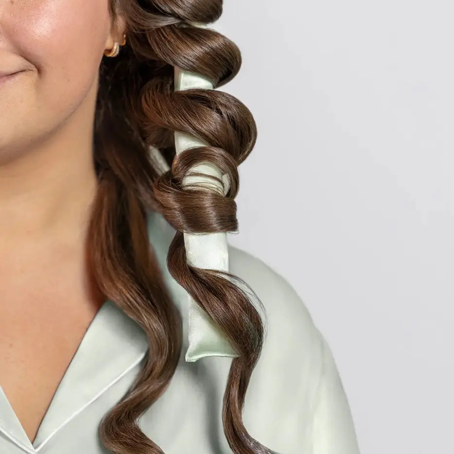 Satin Heatless Curling Set